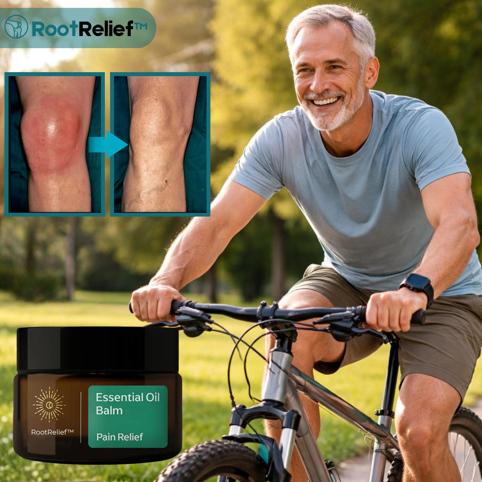 RootRelief™ Baume aux Huiles Essentielles