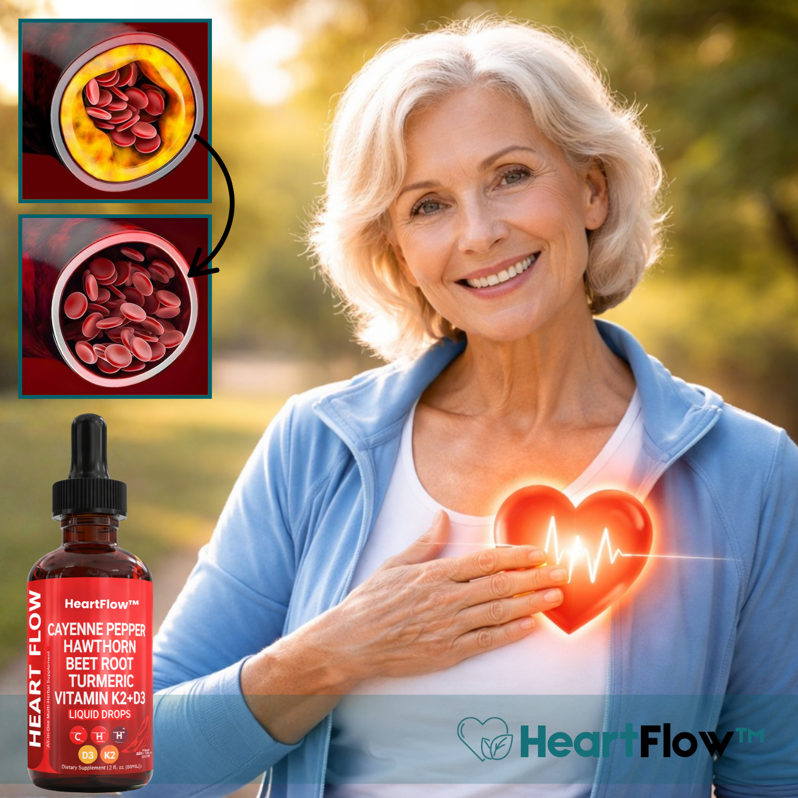 HeartFlow™ Soutien de la circulation liquide
