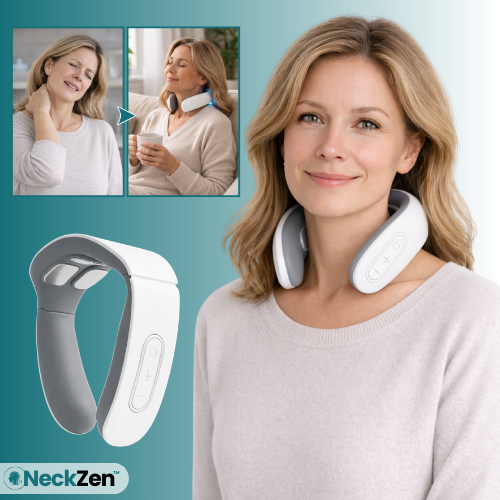 NeckZen™ Appareil de soulagement cervical 3-en-1