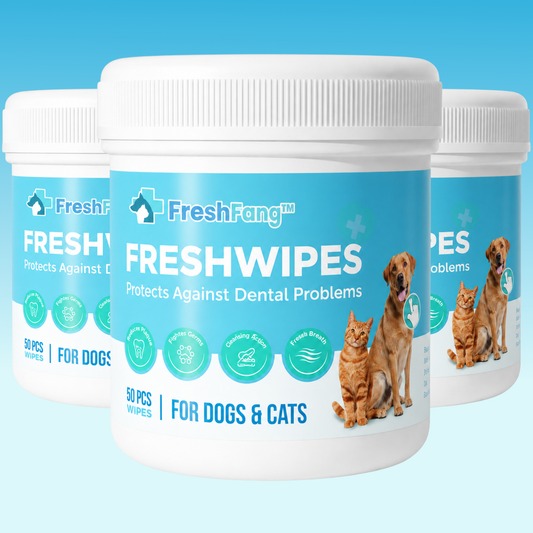 FreshFang™ Lingettes Dentaires
