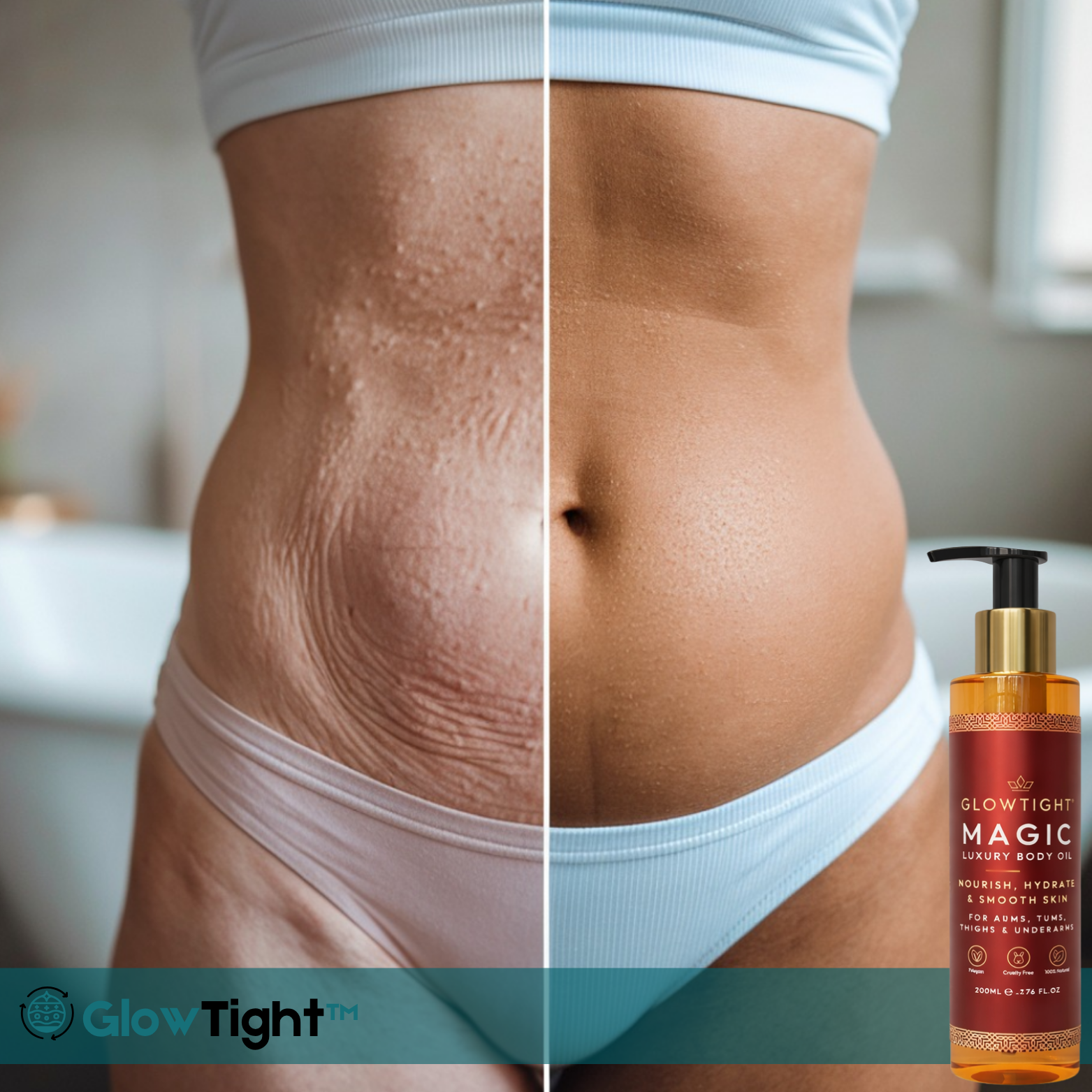 GlowTight™ Huile Corps Magique