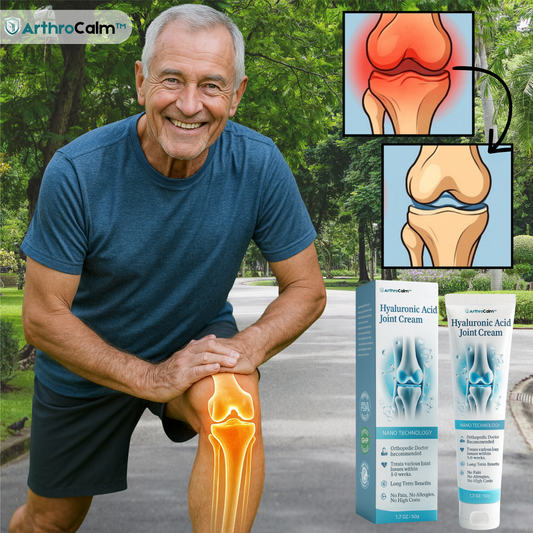 ArthroCalm™ Crème de Soulagement Articulaire à l’Acide Hyaluronique