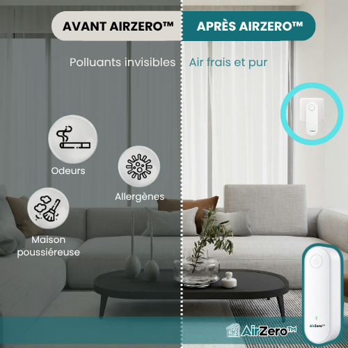 AirZero™ Ioniseur d’air